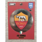 221 AS Roma Club Badge focis kártya