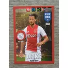 228 Mitchell Dijks Team Mate (Csapata: AFC Ajax) focis kártya