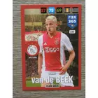 233 Donny van de Beek Team Mate (Csapata: AFC Ajax) focis kártya