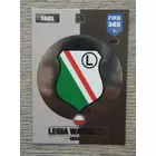 239 Legia Warszawa Club Badge focis kártya