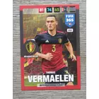 282 Thomas Vermaelen International Star (Csapata: Belgique/België) focis kártya