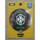 329 Brasil Team Logo focis kártya