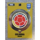 347 Colombia Team Logo focis kártya