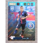 362 Marco Verratti POWER-UP Key Players (Csapata: Paris Saint-Germain) focis kártya