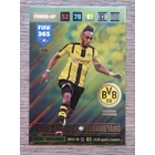 375 Pierre-Emerick Aubameyang POWER-UP Goal Machine (Csapata: Borussia Dortmund) focis kártya