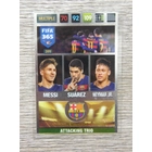 399 Messi / Suárez / Neymar Jr. MULTIPLE Attacking Trio (Csapata: FC Barcelona) focis kártya