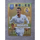 PLE-AM Alvaro Moráta Premium Gold Limited Edition (Csapata: Real Madrid CF) focis kártya