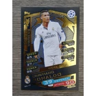 GRM17 Cristiano Ronaldo Golden Winner card (Real Madrid) focis kártya