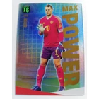 168 Manuel Neuer Max Power focis kártya (FC Bayern München) Panini Adrenalyn Top Class 2024