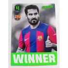 183 Ilkay Gündogan Winner focis kártya (Manchester City) Panini Adrenalyn Top Class 2024