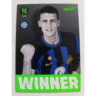 189 Benjamin Pavard Winner focis kártya (FC Internazionale Milano) Panini Adrenalyn Top Class 2024