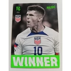 198 Christian Pulisic Winner focis kártya (USA) Panini Adrenalyn Top Class 2024
