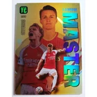 200 Martin Odegaard Rainbow Master focis kártya (Arsenal FC) Panini Adrenalyn Top Class 2024