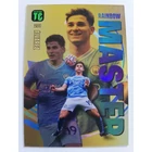 201 Julián Álvarez Rainbow Master focis kártya (Manchester City) Panini Adrenalyn Top Class 2024