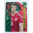 248 Willi Orban Master Class focis kártya (Hungary) Panini Adrenalyn Top Class 2024