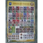 UEPOS01. FIFA 365 UPDATE Checklist poszter focis kártya