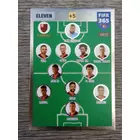 UE12.  Eleven 4-2-3-1 (Flamengo)  -  Eleven focis kártya