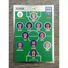 UE56.  Eleven 4-2-3-1 (Ferencvárosi TC)  -  Eleven focis kártya