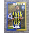 UE87.  Jeremain Lens (Fenerbahçe SK)  -  Team Mate focis kártya UE87.  Jeremain Lens (Fenerbahçe SK)  -  Team Mate focis kártya