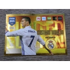 UELE11.  Cristiano Ronaldo (Real Madrid CF) Limited Edition focis kártya