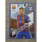 107 Jordi Alba CORE: Team Mate (FC Barcelona) focis kártya