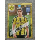 186 Julian Weigl CORE: Team Mate (Borussia Dortmund) focis kártya