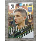 211 Rodrigo Bentancur FANS: Impact Signing (Juventus) focis kártya