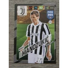 223 Mario Mandžukić CORE: Team Mate (Juventus) focis kártya