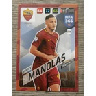 236 Kostas Manolas CORE: Team Mate (AS Roma) focis kártya