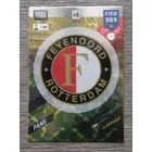 262 Club Badge FANS: Club Badge (Feyenoord) focis kártya