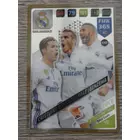 449 Cristiano Ronaldo / Gareth Bale / Karim Benzema MULTIPLE: Attacking Trio (Real Madrid CF) focis kártya