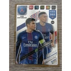455 Thiago Silva / Marquinhos MULTIPLE: Club&Country (Paris Saint-Germain) focis kártya