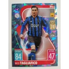 4c Nicolas Tagliafico Base card / Crystal focis kártya (AFC Ajax) MATCH ATTAX BL 2021-22