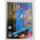 13 Rúben Dias Defensive Warrior focis kártya (Manchester City FC) MATCH ATTAX BL 2021-22