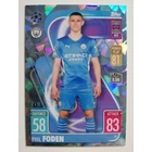 22c Phil Foden Base card / Crystal focis kártya (Manchester City FC) MATCH ATTAX BL 2021-22