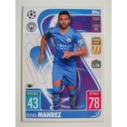 24 Riyad Mahrez Base card focis kártya (Manchester City FC) MATCH ATTAX BL 2021-22