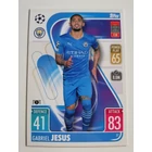 27 Gabriel Jesus Base card focis kártya (Manchester City FC) MATCH ATTAX BL 2021-22