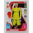 29 Dean Henderson Base card focis kártya (Manchester United) MATCH ATTAX BL 2021-22
