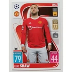 35 Luke Shaw Base card focis kártya (Manchester United) MATCH ATTAX BL 2021-22