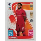 49 Joe Gomez Base card focis kártya (Liverpool FC) MATCH ATTAX BL 2021-22