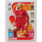 55 Fabinho Base card focis kártya (Liverpool FC) MATCH ATTAX BL 2021-22