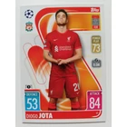 61 Diogo Jota Base card focis kártya (Liverpool FC) MATCH ATTAX BL 2021-22