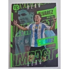 209 Julián Álvarez Impact Hero focis kártya (Argentina) TOP CLASS 2025