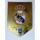 64 Club badge FANS: Club badge (Real Madid CF) focis kártya