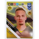 121 Marius Wolf FANS: Impact Signing (Borussia Dortmund) focis kártya