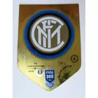 154 Club badge FANS: Club badge (FC Internazionale) focis kártya