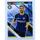 165 Roberto Gagliardini CORE: Team Mate (FC Internazionale) focis kártya