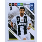 185 Sami Khedira CORE: Team Mate (Juventus) focis kártya