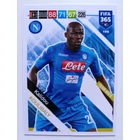 196 Kalidou Koulibaly CORE: Team Mate (SSC Napoli) focis kártya