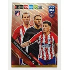 334 Diego Godín / Jan Oblak / José Giménez MULTIPLE: Defensive Wall (Atlético de Madrid) focis kártya